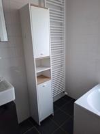 Badkamerkast wit, Ophalen, (Half)hoge kast, Minder dan 50 cm, Gebruikt