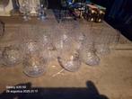 12 Plastic Glaasjes met Diamantpatroon, Ophalen of Verzenden, Zo goed als nieuw