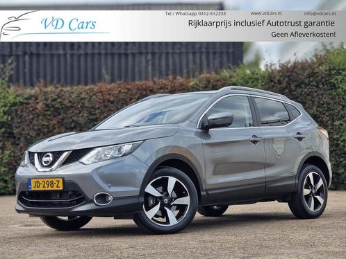 Nissan Qashqai 1.2 Connect Edition AUTOMAAT*Trekhaak*Panoram, Auto's, Nissan, Bedrijf, Te koop, Qashqai, 360° camera, ABS, Achteruitrijcamera