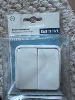 Dubbele schakelaar gamma, Ophalen, Nieuw, Schakelaar