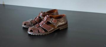 Bally cognac leren fisherman sandals – maat 42 beschikbaar voor biedingen
