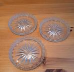 Onderzetters kristal glas antiek, Antiek en Kunst, Ophalen of Verzenden