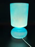 IKEA Lykta Tafellamp - Lichtblauw, Ophalen of Verzenden, Zo goed als nieuw, Glas, Minder dan 50 cm