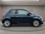 Fiat 500 1.2 Lounge 2019 BLAUW | Panoramadak | Apple CarPlay, Startonderbreker, Gebruikt, 4 cilinders, Leder en Stof