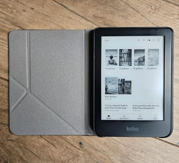 Zgan Kobo Clara 2E ereader met nieuwe sleepcover  beschikbaar voor biedingen