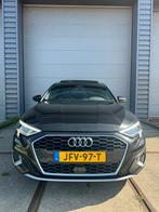 Audi A3 40 Tfsi e 204Pk S-LINE/PANORAMADAK/2021/1e EIGENAAR!, Auto's, 4 cilinders, Zwart, Plug-in hybride, Hybride Elektrisch/Benzine