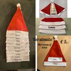 Kerstmuts met tekst/naam, Diversen, Kerst, Ophalen of Verzenden, Nieuw