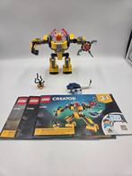 Lego Creator 31090 Underwater Robot, Kinderen en Baby's, Speelgoed | Duplo en Lego, Ophalen of Verzenden, Zo goed als nieuw, Complete set