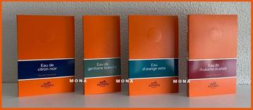 Eau Collection set 4 parfum samples proefjes testers beschikbaar voor biedingen
