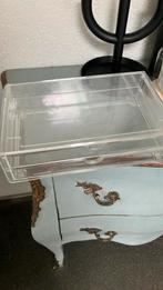 Plexiglazen doos, Ophalen, Gebruikt