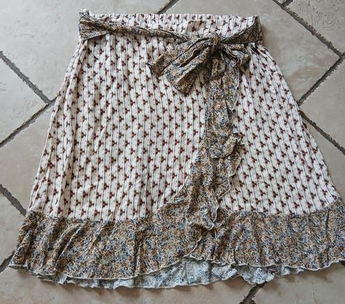 mooie zgan POOOLS zomerrok 46 / Viscose, Kleding | Dames, Rokken, Zo goed als nieuw, Maat 46/48 (XL) of groter, Onder de knie