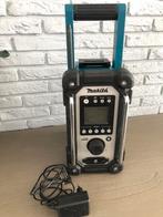 Zeer mooi makita bouw radio DMR107 met adapter, Ophalen, Zo goed als nieuw, Bouwradio