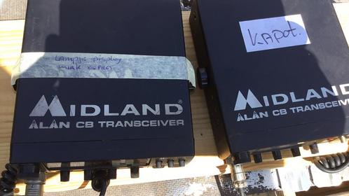 Defecte Midland Alan bakkie, Telecommunicatie, Zenders en Ontvangers, Niet werkend, Zender en Ontvanger, Ophalen of Verzenden
