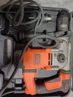 Black+Decker Boorhamer, Boor- en/of Breekhamer, Ophalen of Verzenden, Variabele snelheid, Gebruikt