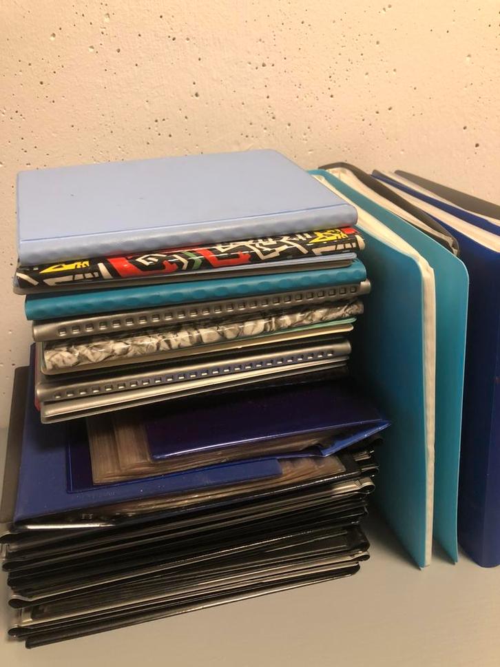 Grote partij fotomapjes (33 st.)10x15 en 13x18 in topstaat., Audio, Tv en Foto, Fotoalbums en Accessoires, Gebruikt, Fotoalbum