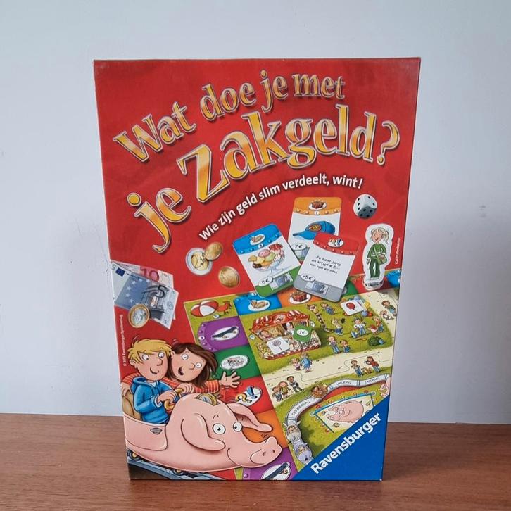 Diverse Spelletjes - Zakgeld, Ladderspel, Jumbolino, Hobby en Vrije tijd, Gezelschapsspellen | Bordspellen, Gebruikt, Een of twee spelers