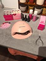 Pink gellac set, Ophalen, Zo goed als nieuw, Handen en Nagels