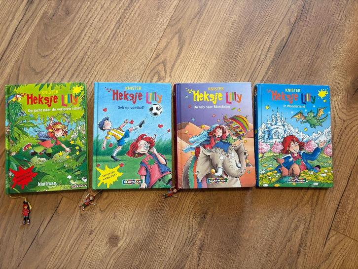 Heksje Lilly - Knister (Set van vier boeken), Boeken, Kinderboeken | Jeugd | onder 10 jaar, Zo goed als nieuw, Fictie algemeen