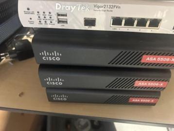 2 x Cisco ASA 5506X beschikbaar voor biedingen