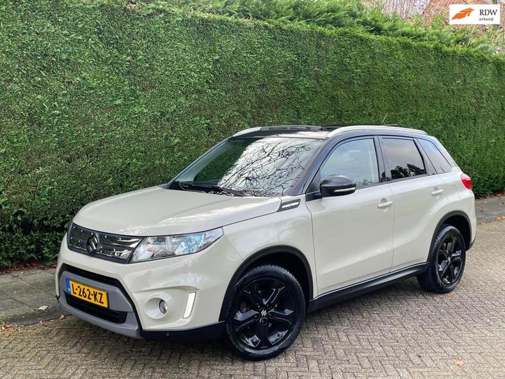 Suzuki Vitara 1.6 AUTOMAAT/XENON/GLAZENDAK/LED/GARANTIE!, Auto's, Suzuki, Bedrijf, Te koop, Vitara, ABS, Achteruitrijcamera, Airbags