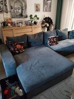 Grote u bank antraciet, Huis en Inrichting, Banken | Sofa's en Chaises Longues, Ophalen, Zo goed als nieuw, Stof