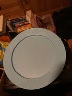 6 Lichtblauwe Tupperware Borden, Ophalen of Verzenden, Gebruikt