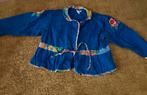 Folklore katoenen vestje maat 104, Ophalen of Verzenden, Zo goed als nieuw, Blauw, Boven de knie