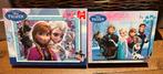 2 puzzels van Frozen, Kinderen en Baby's, Ophalen of Verzenden, Meer dan 50 stukjes, Zo goed als nieuw, 4 tot 6 jaar