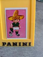 PANINI WORLD CUP MEXICO 70 MASCOT JUANITO ORIGINEEL voetbal, Verzenden, Zo goed als nieuw, Plaatje