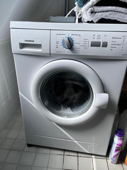 Siemens wasmachine, Witgoed en Apparatuur, Wasmachines, Gebruikt, Voorlader, 6 tot 8 kg, 85 tot 90 cm, 1200 tot 1600 toeren, Handwasprogramma