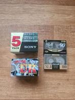 Maxell sony cassettebandjes nieuw geseald, 2 t/m 25 bandjes, Overige genres, Ophalen of Verzenden, Nieuw in verpakking