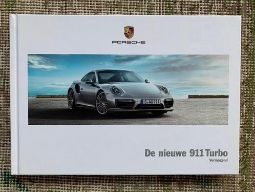 Brochure Porsche 911 991 Turbo MK2 2015 Nederlandstalig, Boeken, Auto's | Folders en Tijdschriften, Nieuw, Porsche, Ophalen of Verzenden