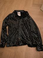 Glitter blouse overhemd maat 140 - Carnaval, Ophalen of Verzenden, Zo goed als nieuw, 134 t/m 140, Jongen of Meisje