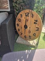 Wandklok uur werk laten steeds los voor rest een mooie klok, Ophalen of Verzenden, Zo goed als nieuw
