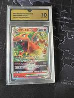 Pokemon - Charizard VSTAR #15 Slab GG 10 (JP), Ophalen of Verzenden, Zo goed als nieuw, Losse kaart