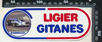 Sticker: Ligier Gitanes - Formule 1 (3) beschikbaar voor biedingen