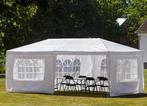 Partytent XL met zijwanden -Wit 600x300x250, Opvouwbaar, Partytent, Minder dan 4 meter, 2 meter of meer