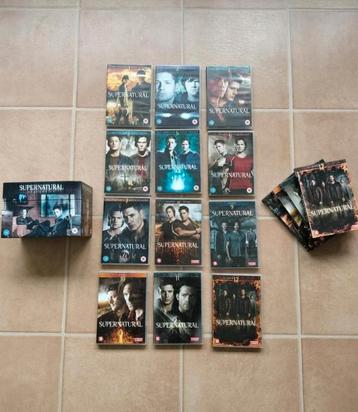 Supernatural Seizoen 1 t/m 12 totaal 71 dvd's  beschikbaar voor biedingen