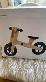 Houten loopfiets nieuw in doos, Kinderen en Baby's, Speelgoed | Buiten | Voertuigen en Loopfietsen, Ophalen of Verzenden, Nieuw