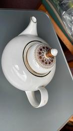 Theepot D.E. Douwe Egberts, Antiek en Kunst, Antiek | Servies los, Ophalen of Verzenden