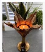 2 x kandelaar metaal en Polyresin PTMD, prijs per stuk, Huis en Inrichting, Woonaccessoires | Kandelaars en Kaarsen, Overige materialen