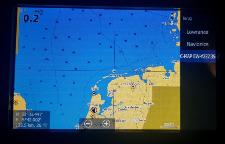C-map northwest Europa Nederland,Engeland,België,Frankrijk., Watersport en Boten, Navigatiemiddelen en Scheepselektronica, Ophalen of Verzenden