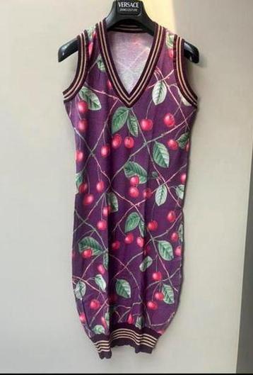 exclusieve John Galliano dress cherries M beschikbaar voor biedingen