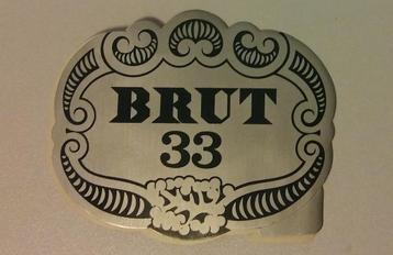 Brut33 Brut 33 aftershave vintage stickers sticker  beschikbaar voor biedingen