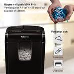 Fellowes papierversnipperaar 6C - snippers P4 - 6 vel gelijk, Diversen, Bureau-accessoires, Ophalen of Verzenden, Nieuw