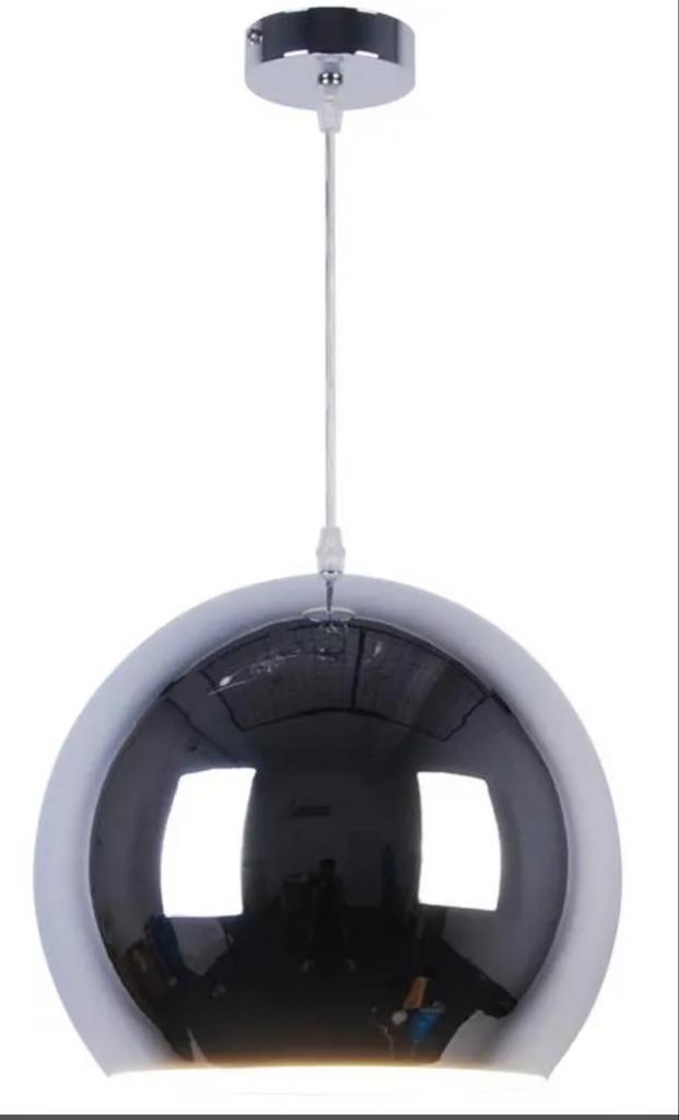 Zumaline Chrome Design Lamp - Nieuw in Doos!, Huis en Inrichting, Lampen | Hanglampen, Nieuw, Minder dan 50 cm, Metaal, Ophalen of Verzenden