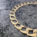 14 karaat gouden armband massief cuban, Ophalen of Verzenden