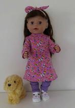 poppenkleertjes babypop born 43cm (herfst jurk setje ), Ophalen of Verzenden, Nieuw, Babypop