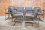 ZGANieuw 6 grijze stoffen Harvink Dash design stoelen, Huis en Inrichting, Stoelen, Ophalen, Harvink, Harvink, Design