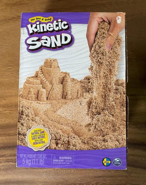 kinetic sand 5 kg origineel kinetisch zand - sensorisch, Kinderen en Baby's, Speelgoed | Educatief en Creatief, Gebruikt, Knutselen